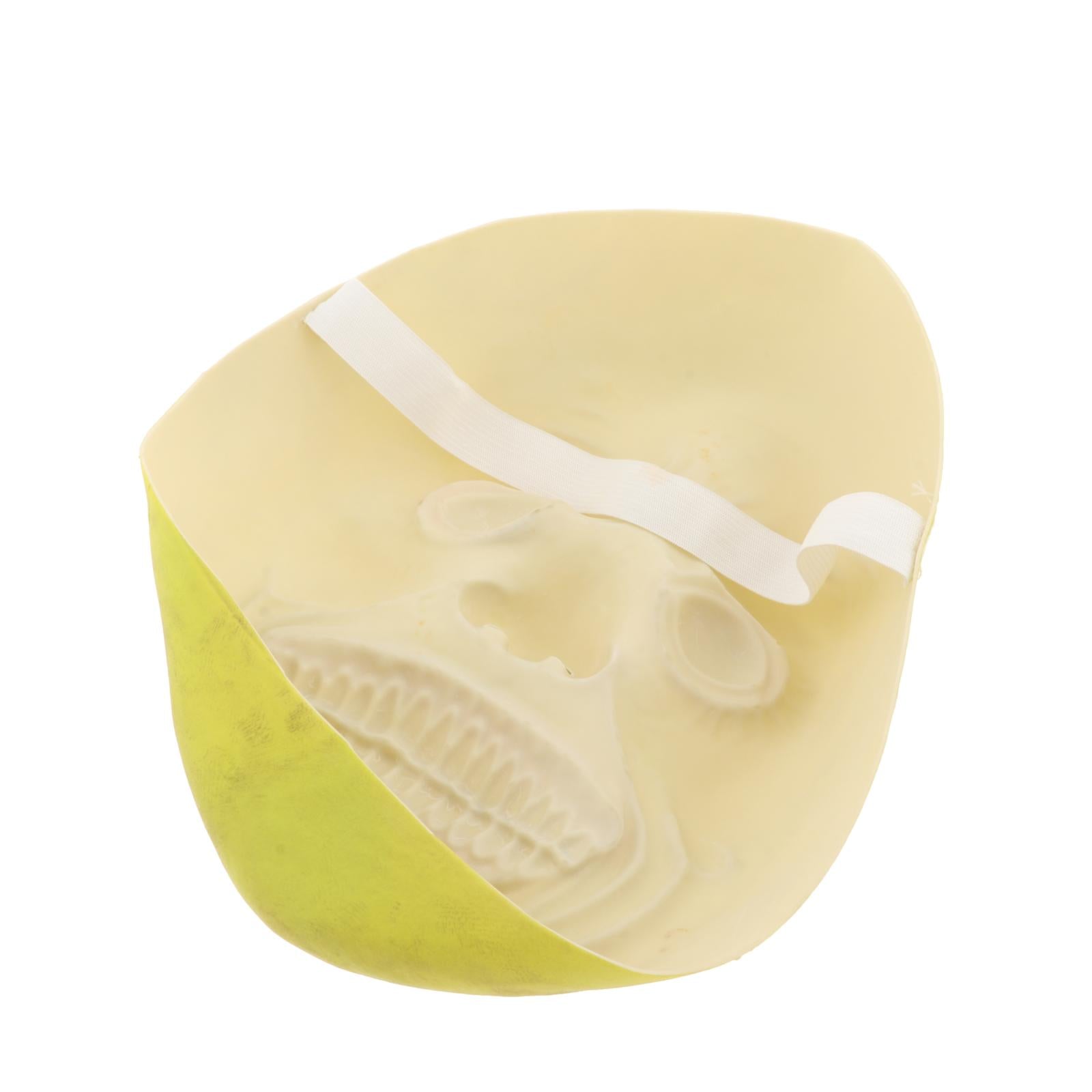 Halloween Horror Mask Latex Smiling Horror Fancy Dress Cosplay Props Green