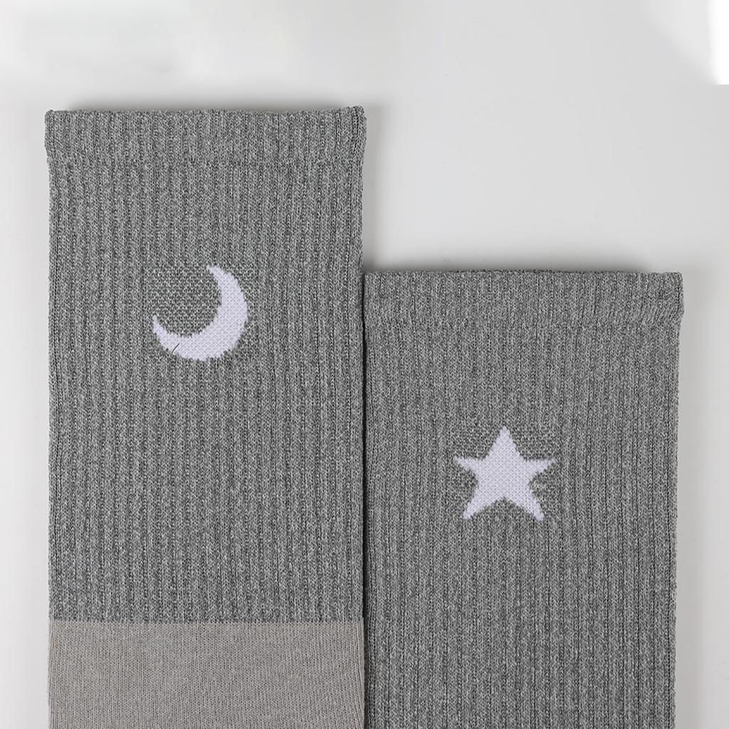 Women Reflective Socks Tube Socks Personality Casual Stockings Walking Socks
