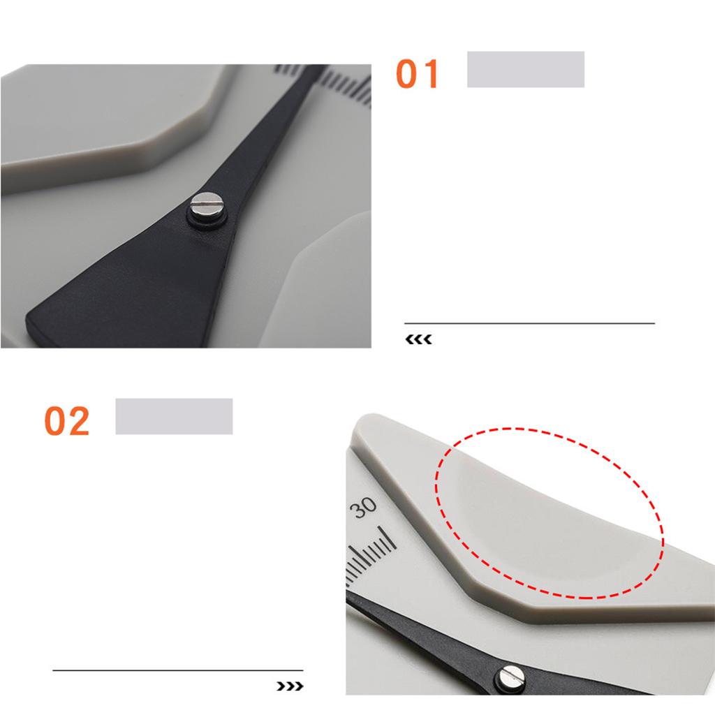 Eyeglasses Measuring Ruler Optical Angle Pantoscopic Angle Repair Tool