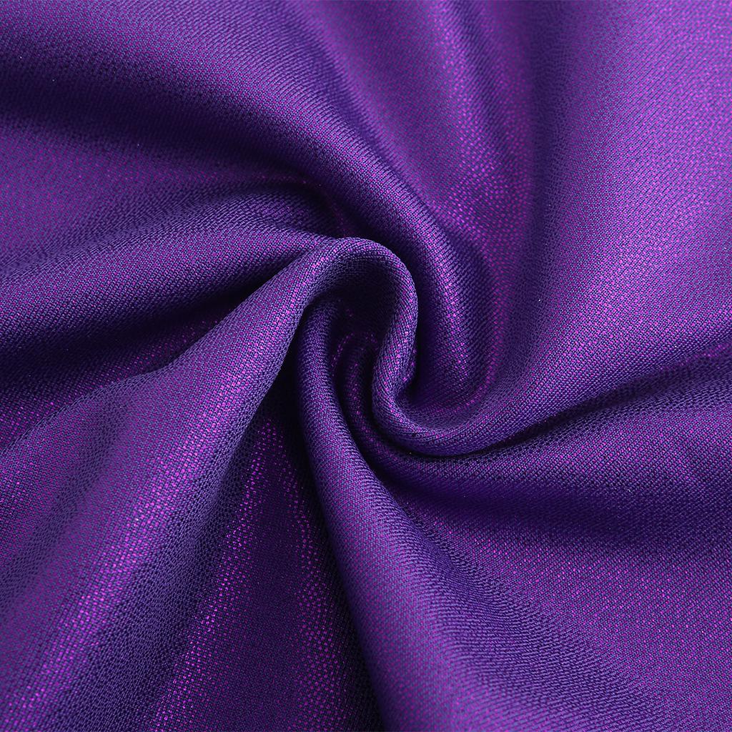 Girls Gymnastic Leotard Athletic Rompers for Dance Purple 14 (13-14Y)