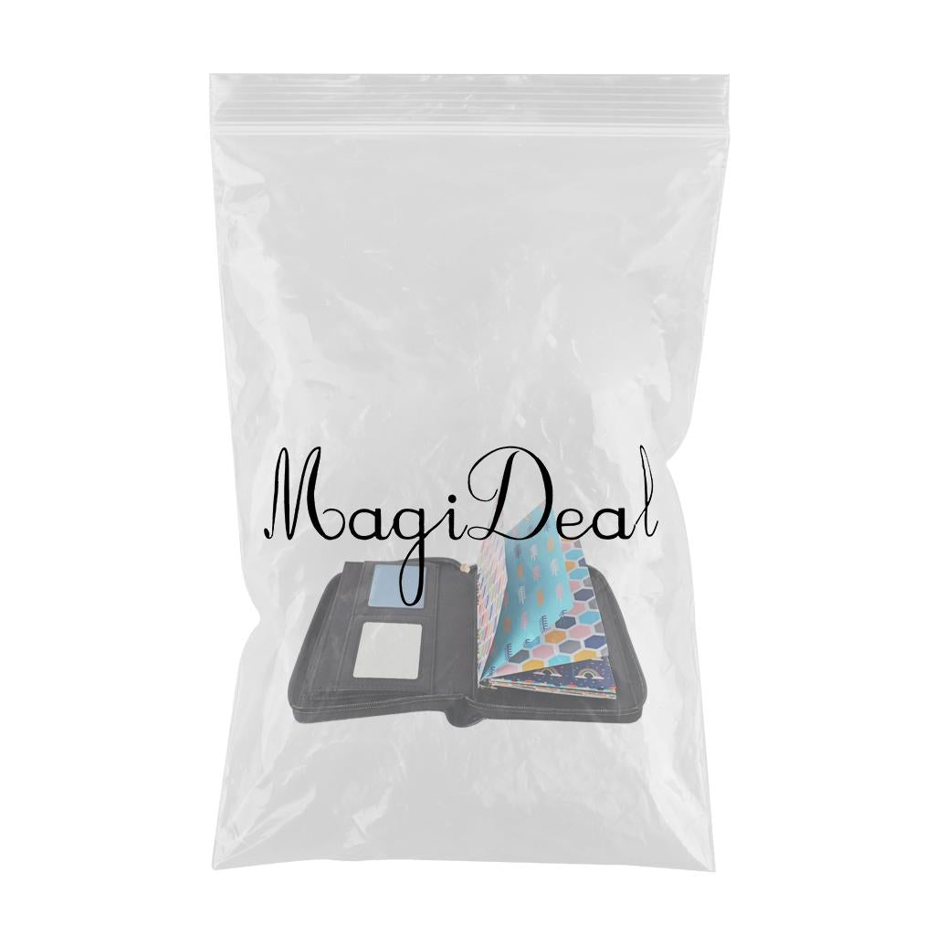 Budget Envelope Wallet System with 12 Budget Envelopes Budget Planner Black