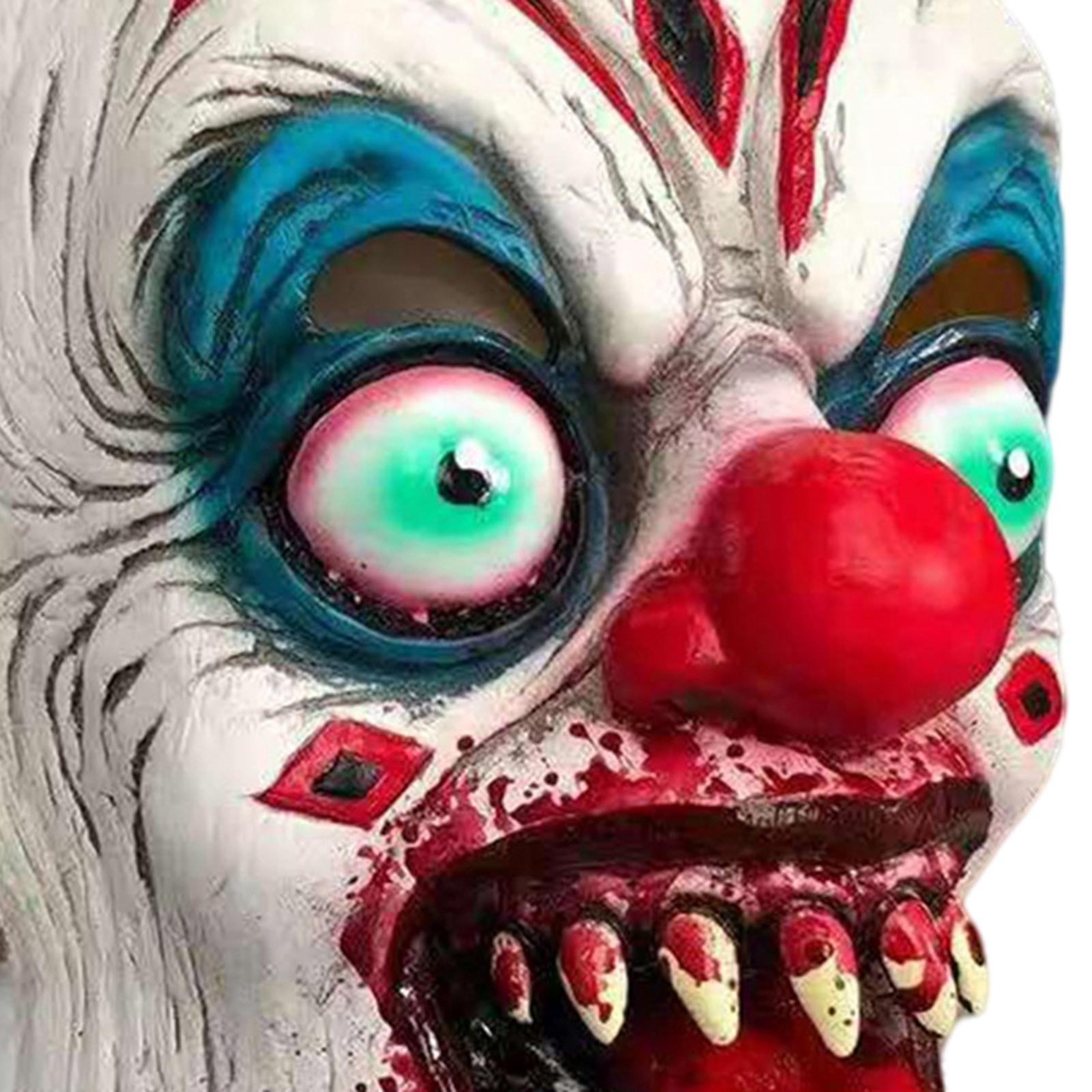 Horror Latex Mask Costume Scary for Halloween Theatrical Performances Men