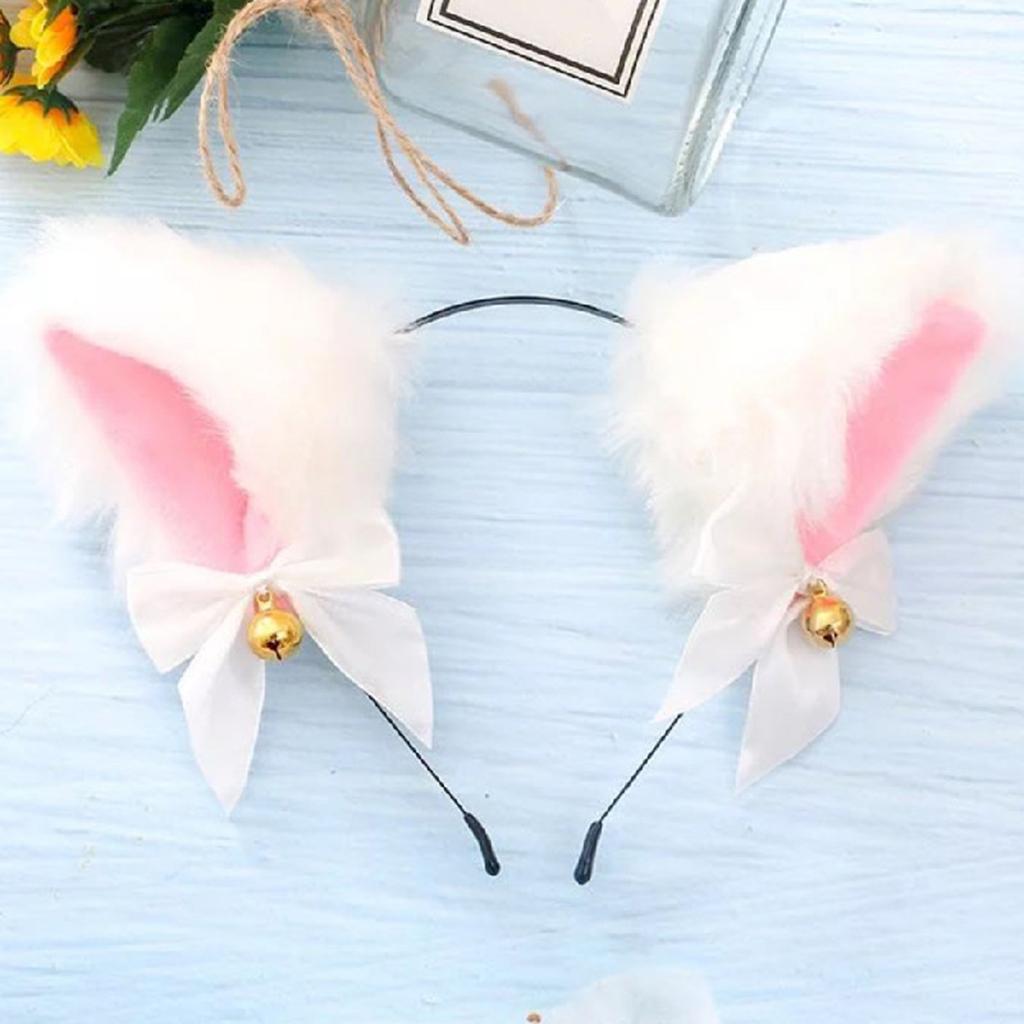 Cat Ears Headband Kawaii Hair Hoop for Costume Accessories Women Style 1