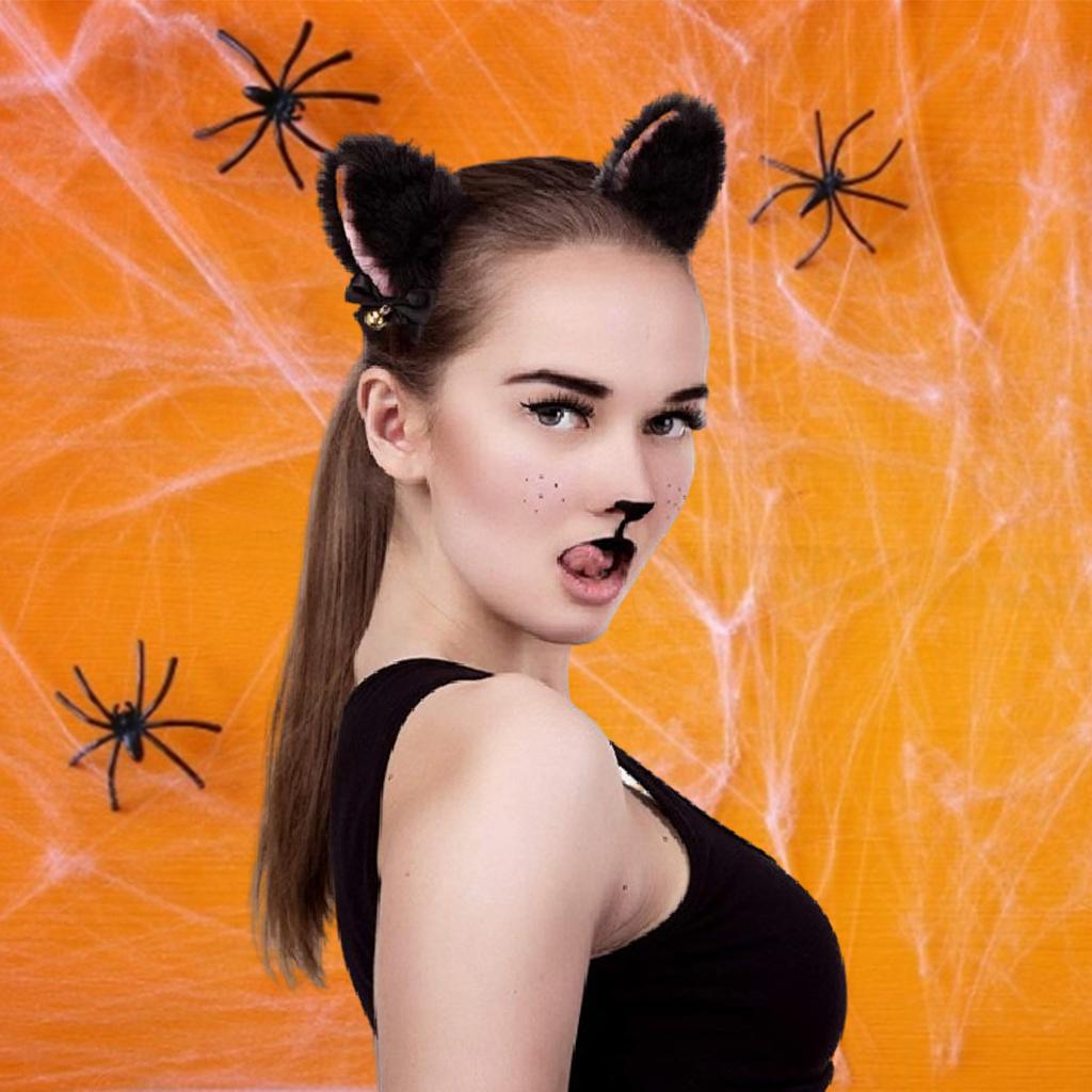 Cat Ears Headband Kawaii Hair Hoop for Costume Accessories Women Style 2