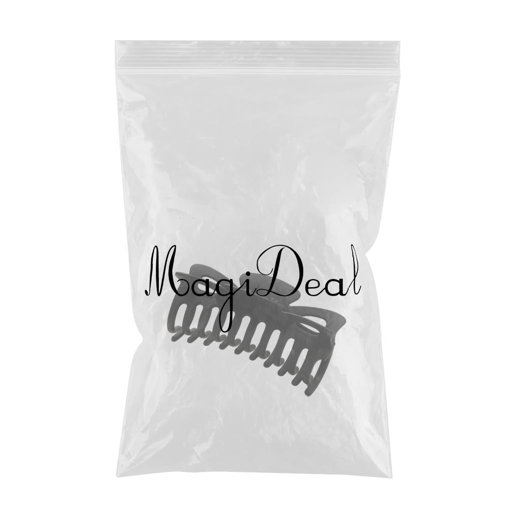 Women Half Claw Hair Clip Large Hair Jaw Paw Hair Accessories Black