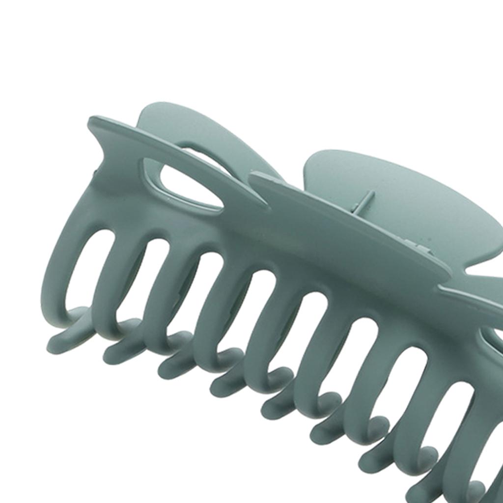 Women Half Claw Hair Clip Large Hair Jaw Paw Hair Accessories Green