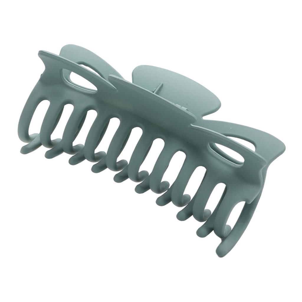 Women Half Claw Hair Clip Large Hair Jaw Paw Hair Accessories Green
