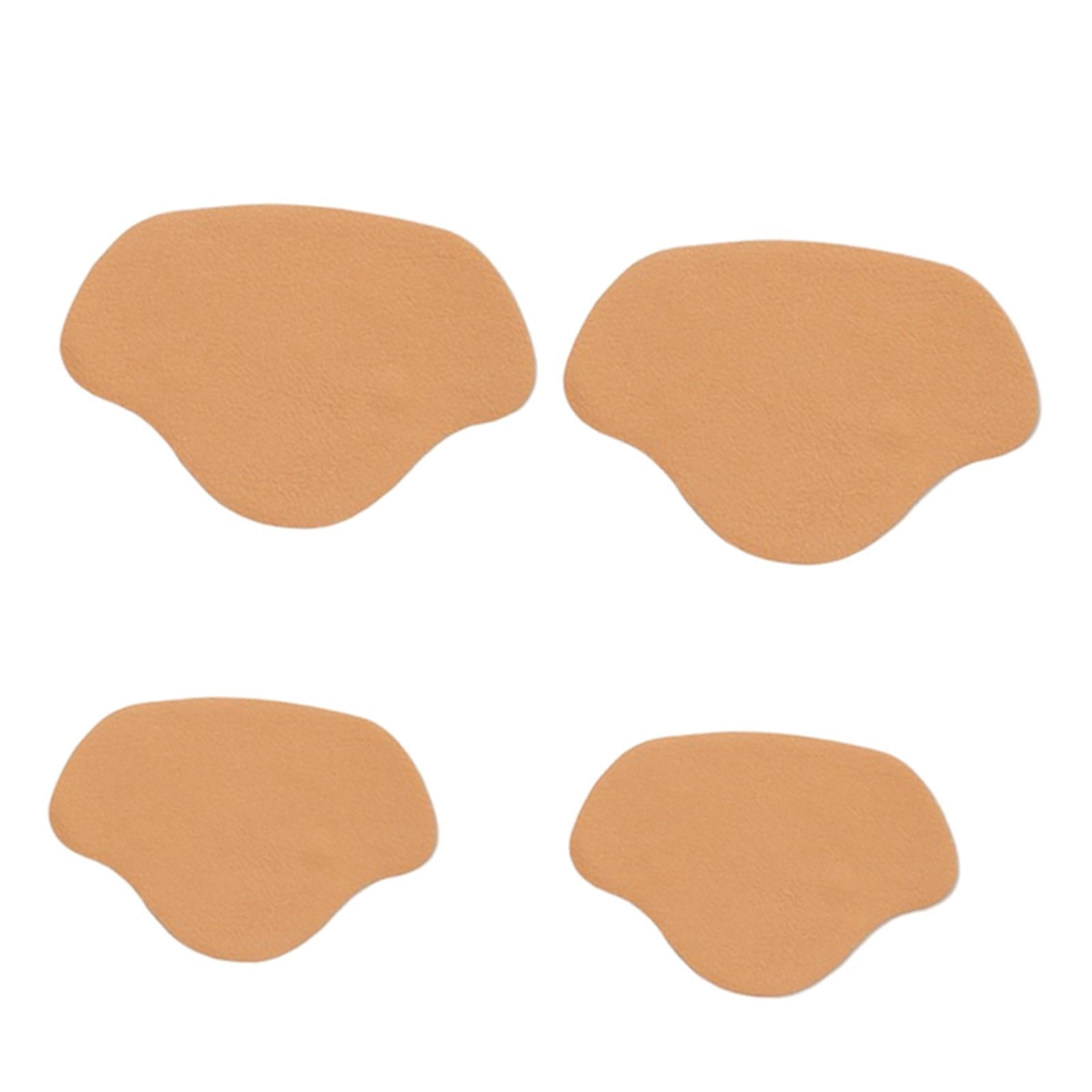 Shoe Heel Pad Insoles Heel Repair Heel Stick for Men & Women High Heels yellow
