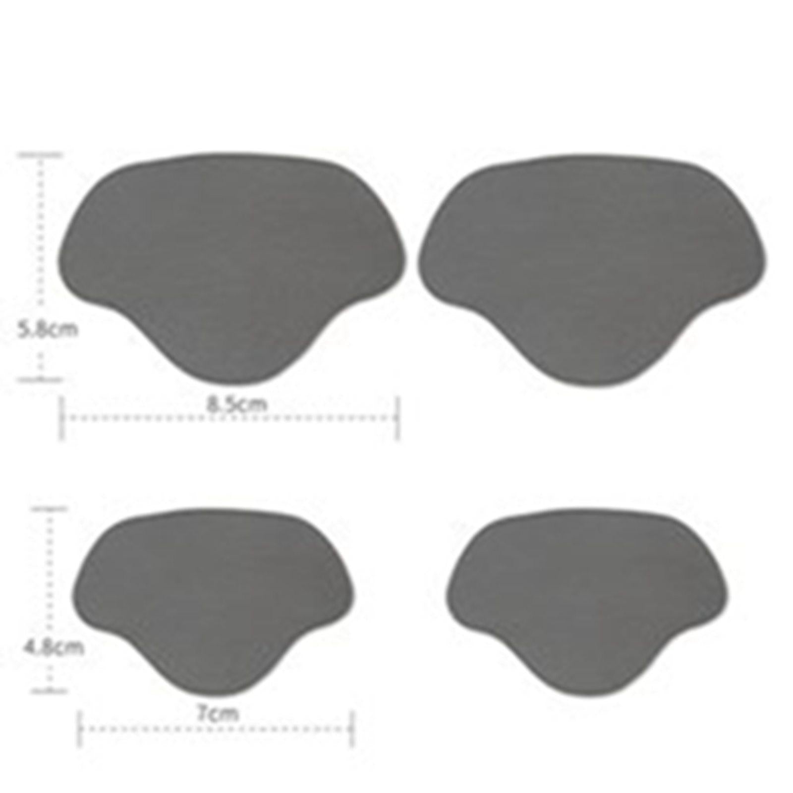 Shoe Heel Pad Insoles Heel Repair Heel Stick for Men & Women High Heels gray