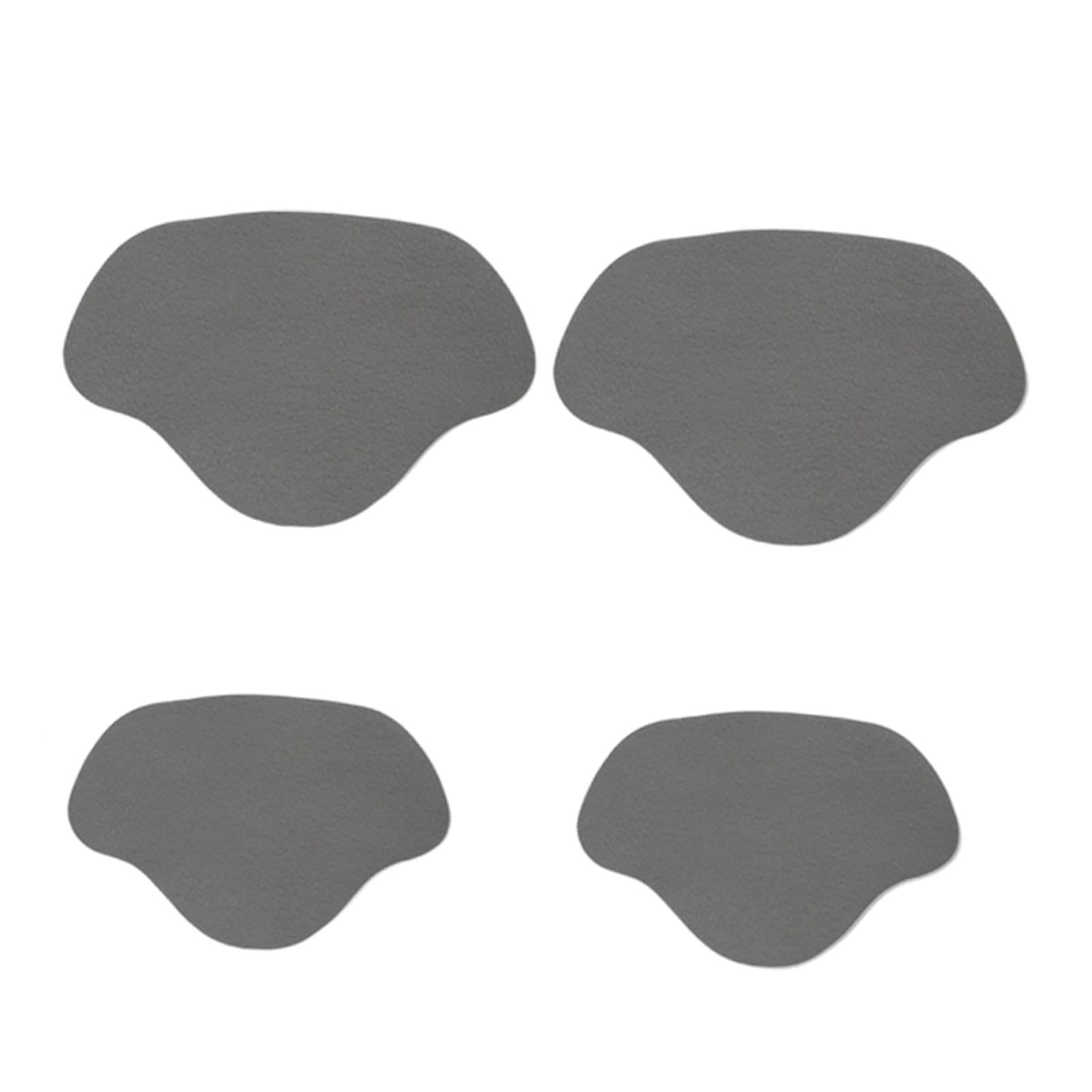 Shoe Heel Pad Insoles Heel Repair Heel Stick for Men & Women High Heels gray