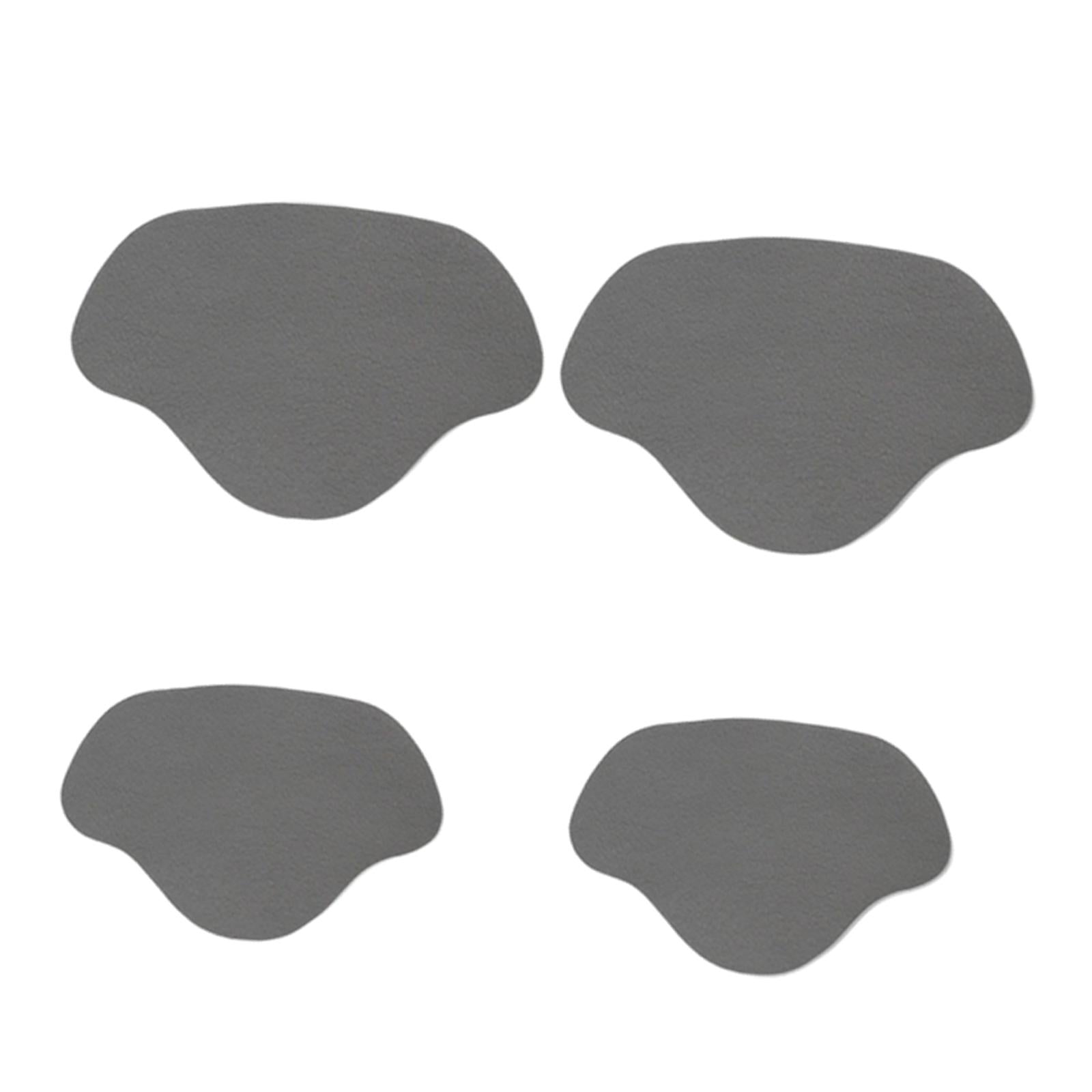 Shoe Heel Pad Insoles Heel Repair Heel Stick for Men & Women High Heels gray