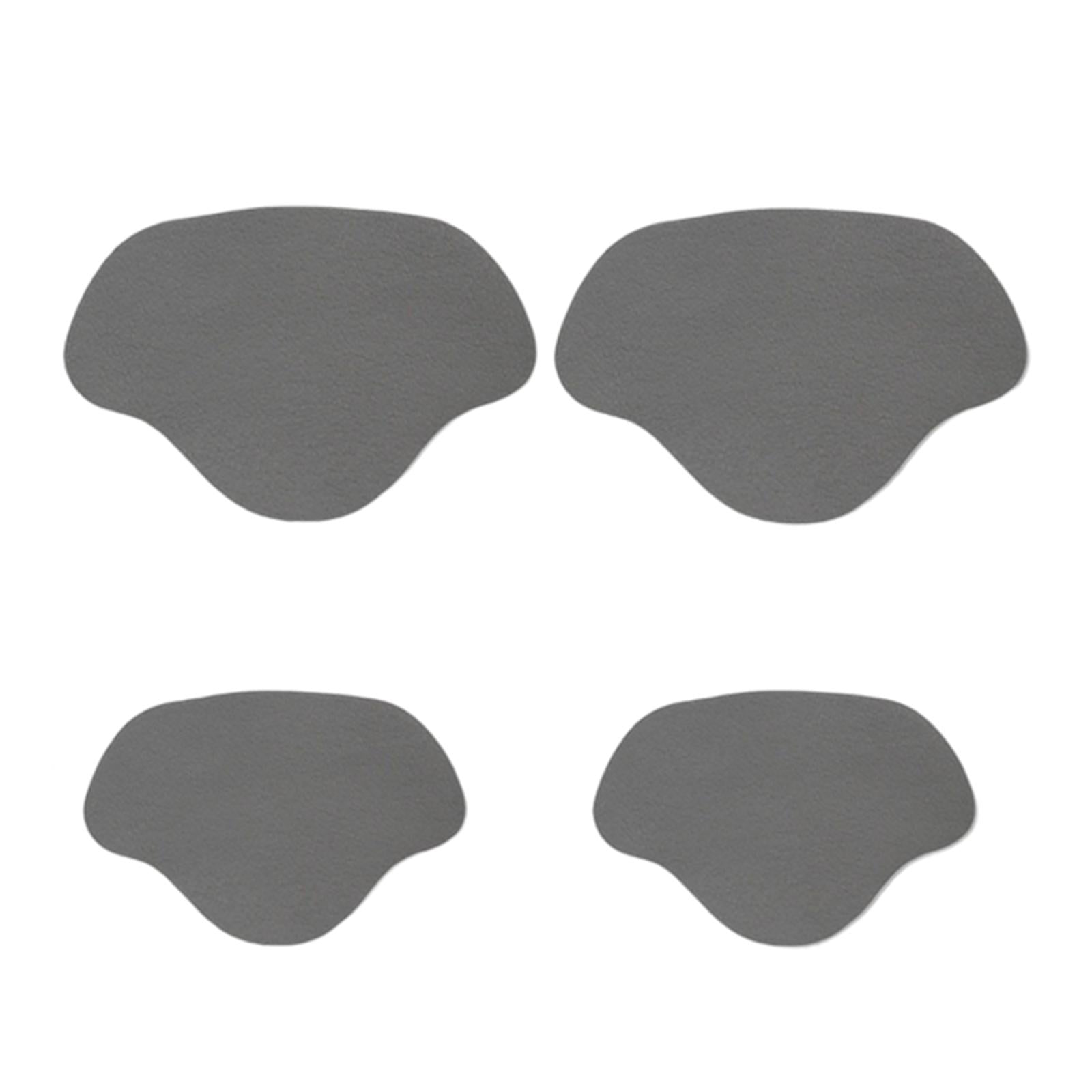 Shoe Heel Pad Insoles Heel Repair Heel Stick for Men & Women High Heels gray