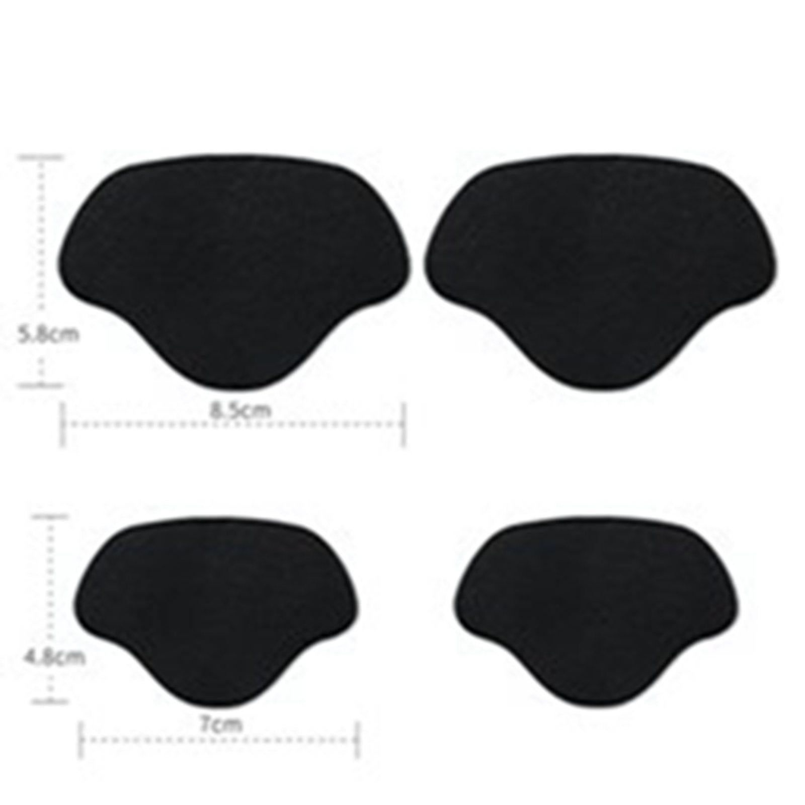 Shoe Heel Pad Insoles Heel Repair Heel Stick for Men & Women High Heels black