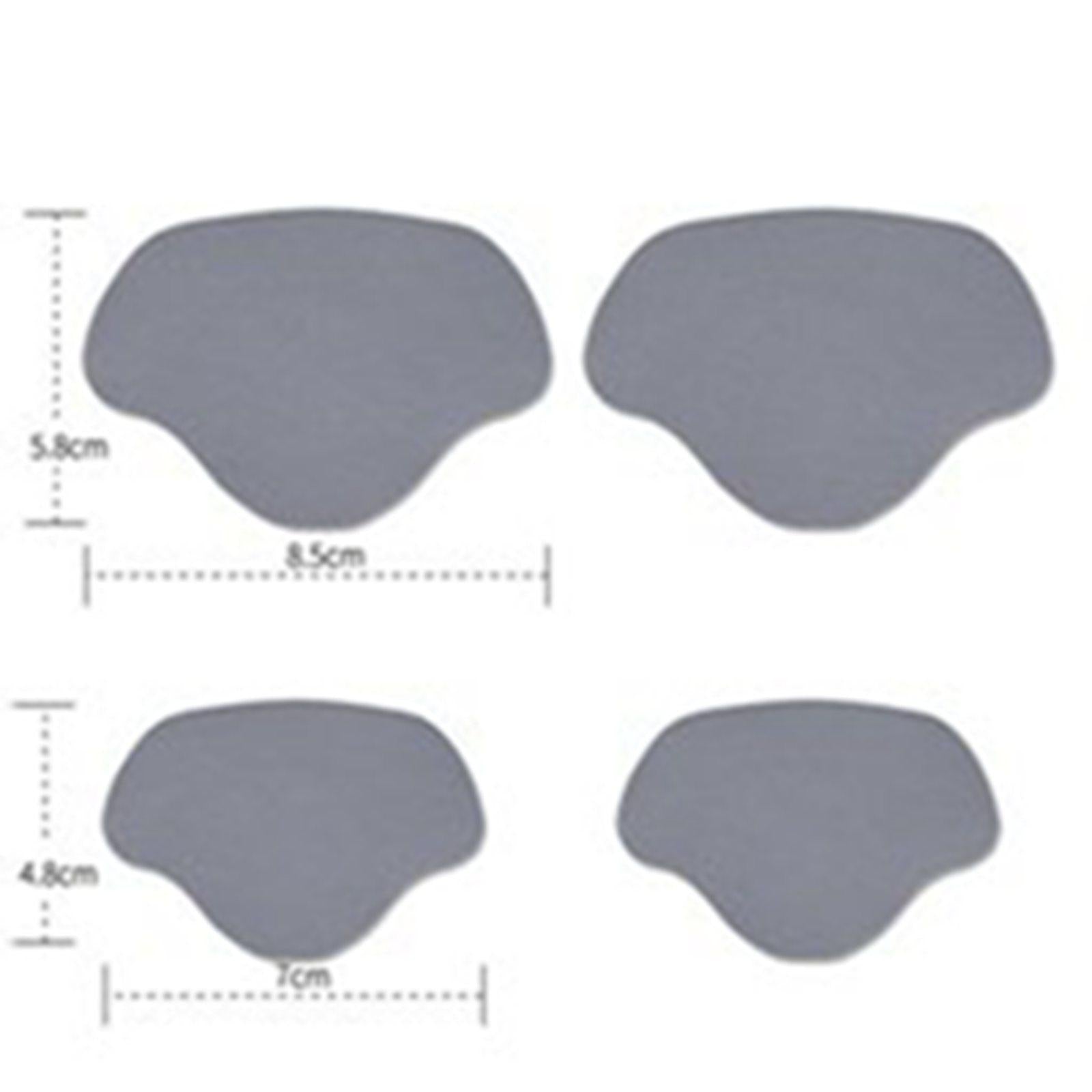 Shoe Heel Pad Insoles Heel Repair Heel Stick for Men & Women High Heels light gray