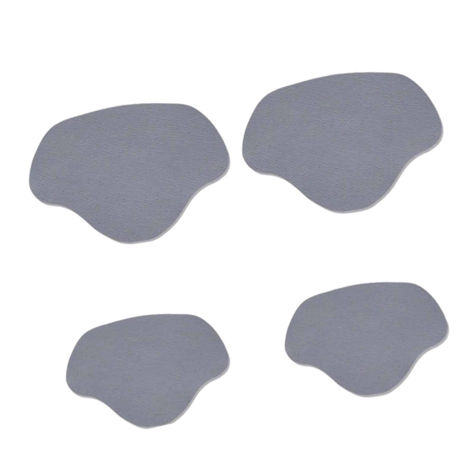 Shoe Heel Pad Insoles Heel Repair Heel Stick for Men & Women High Heels light gray