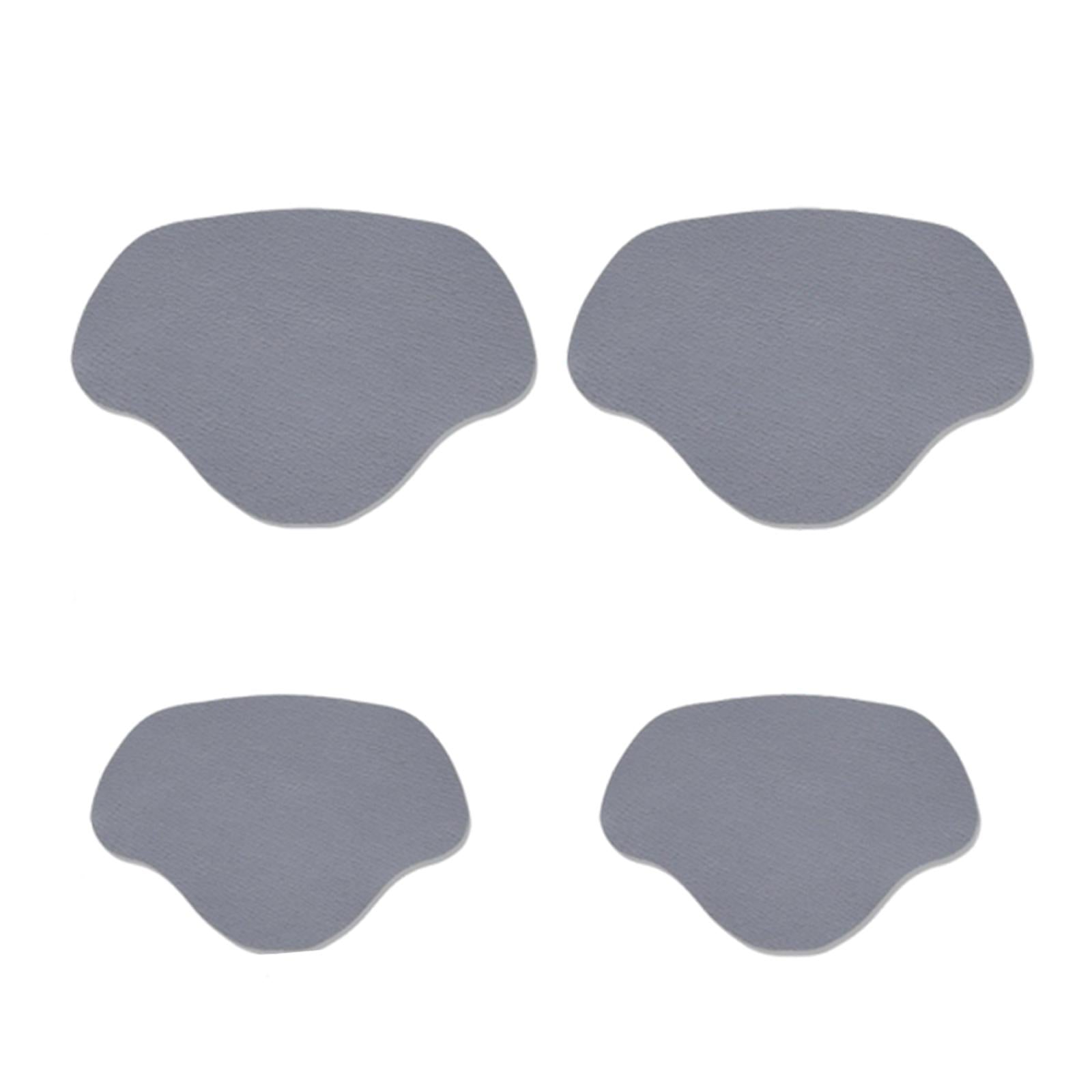Shoe Heel Pad Insoles Heel Repair Heel Stick for Men & Women High Heels light gray