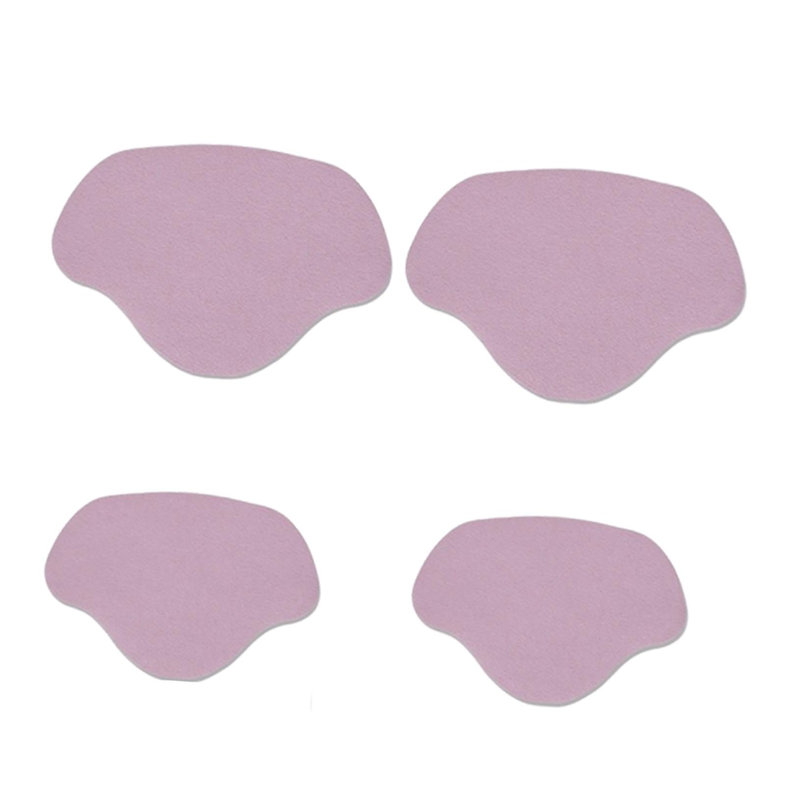 Shoe Heel Pad Insoles Heel Repair Heel Stick for Men & Women High Heels pink