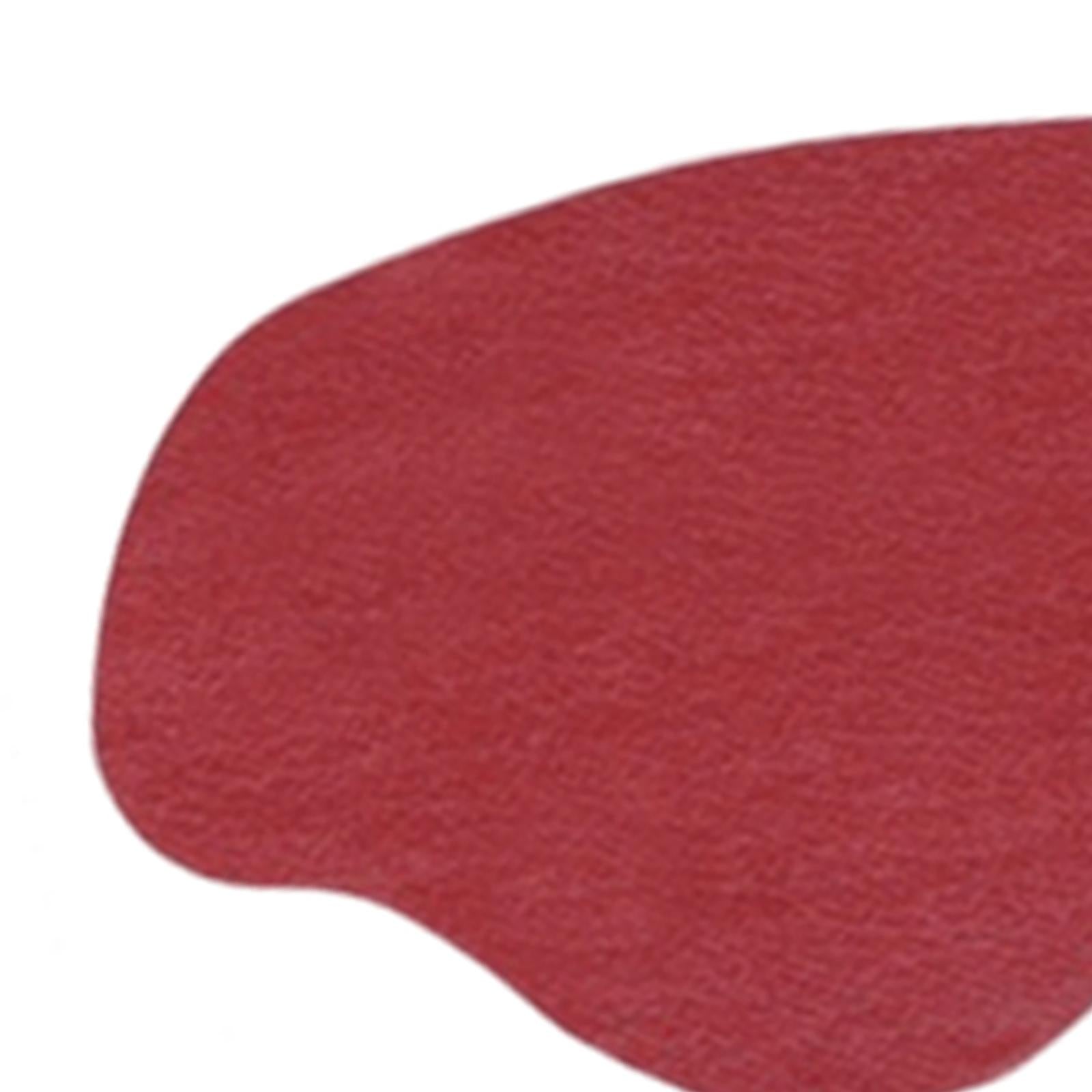 Shoe Heel Pad Insoles Heel Repair Heel Stick for Men & Women High Heels wine red