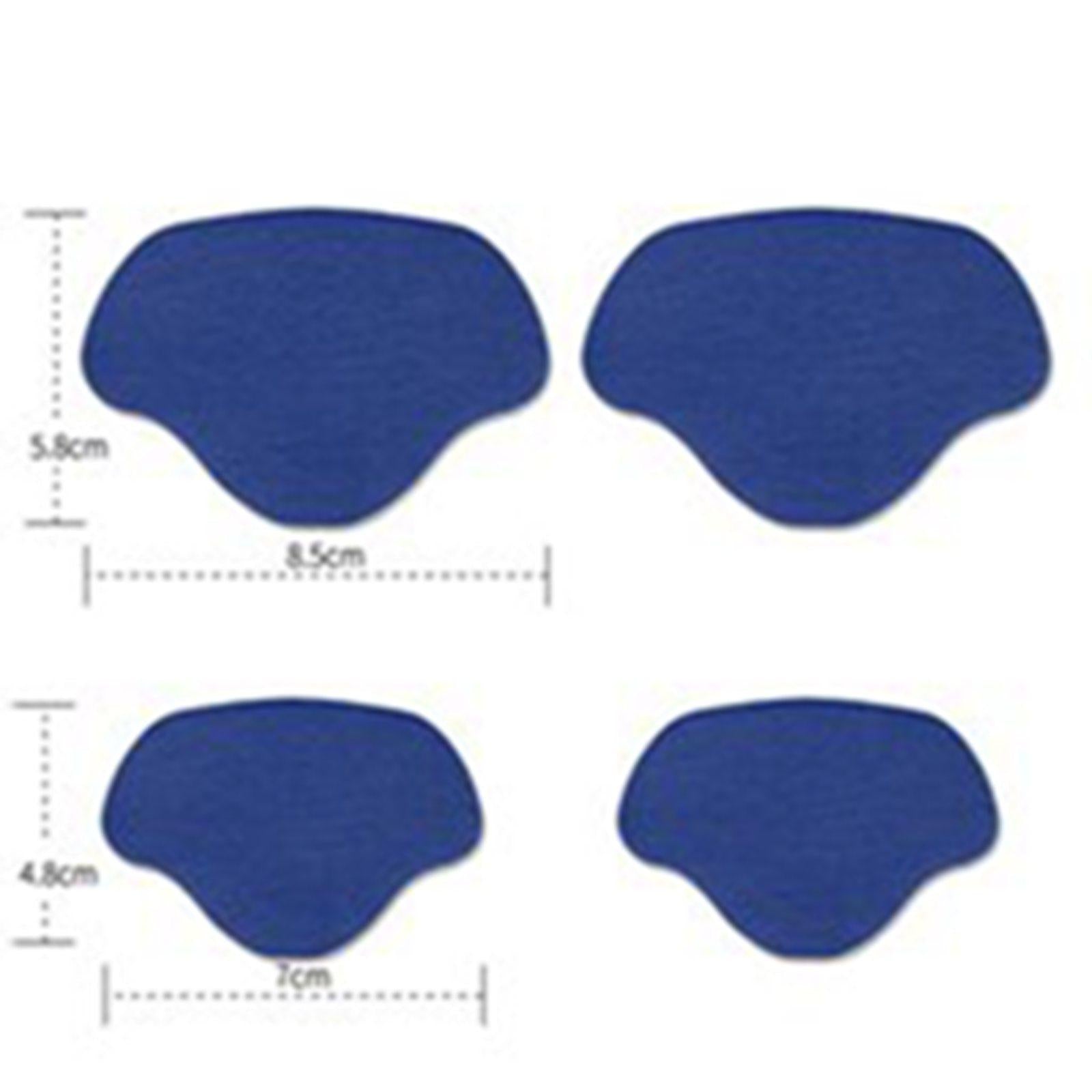Shoe Heel Pad Insoles Heel Repair Heel Stick for Men & Women High Heels blue