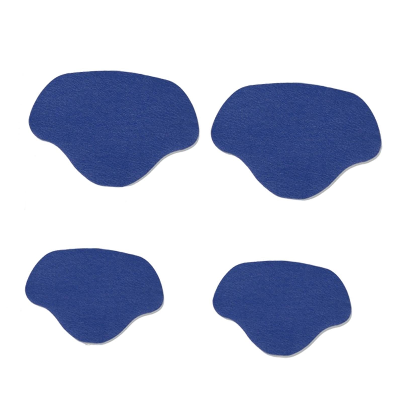 Shoe Heel Pad Insoles Heel Repair Heel Stick for Men & Women High Heels blue
