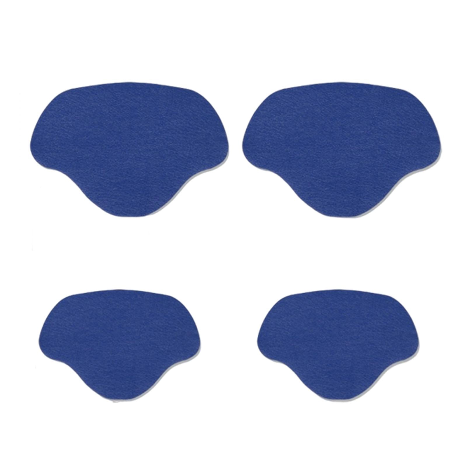 Shoe Heel Pad Insoles Heel Repair Heel Stick for Men & Women High Heels blue