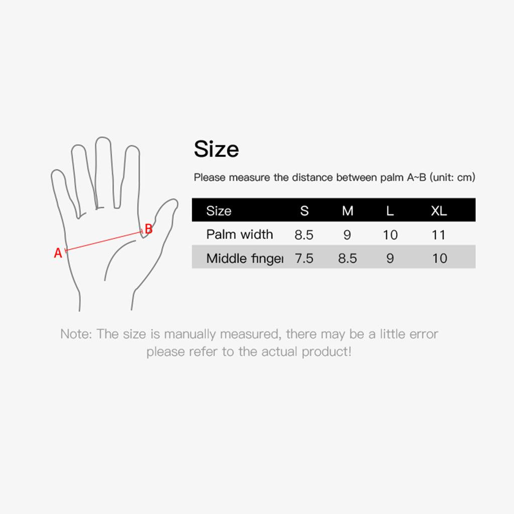 Bicycle Gloves Non Slip Breathable Lightweight for Driving Cycling L Blue