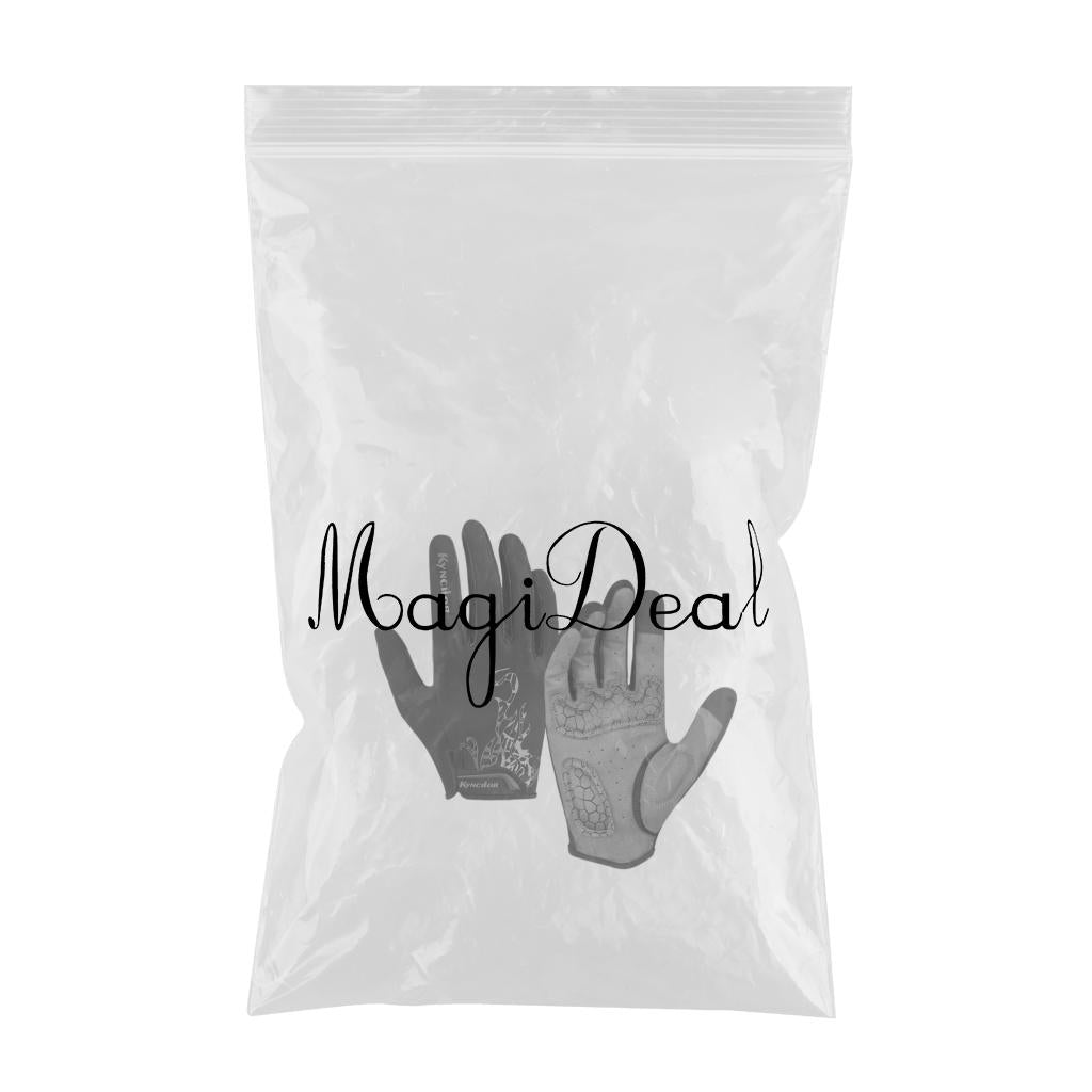 Bicycle Gloves Non Slip Breathable Lightweight for Driving Cycling L Black