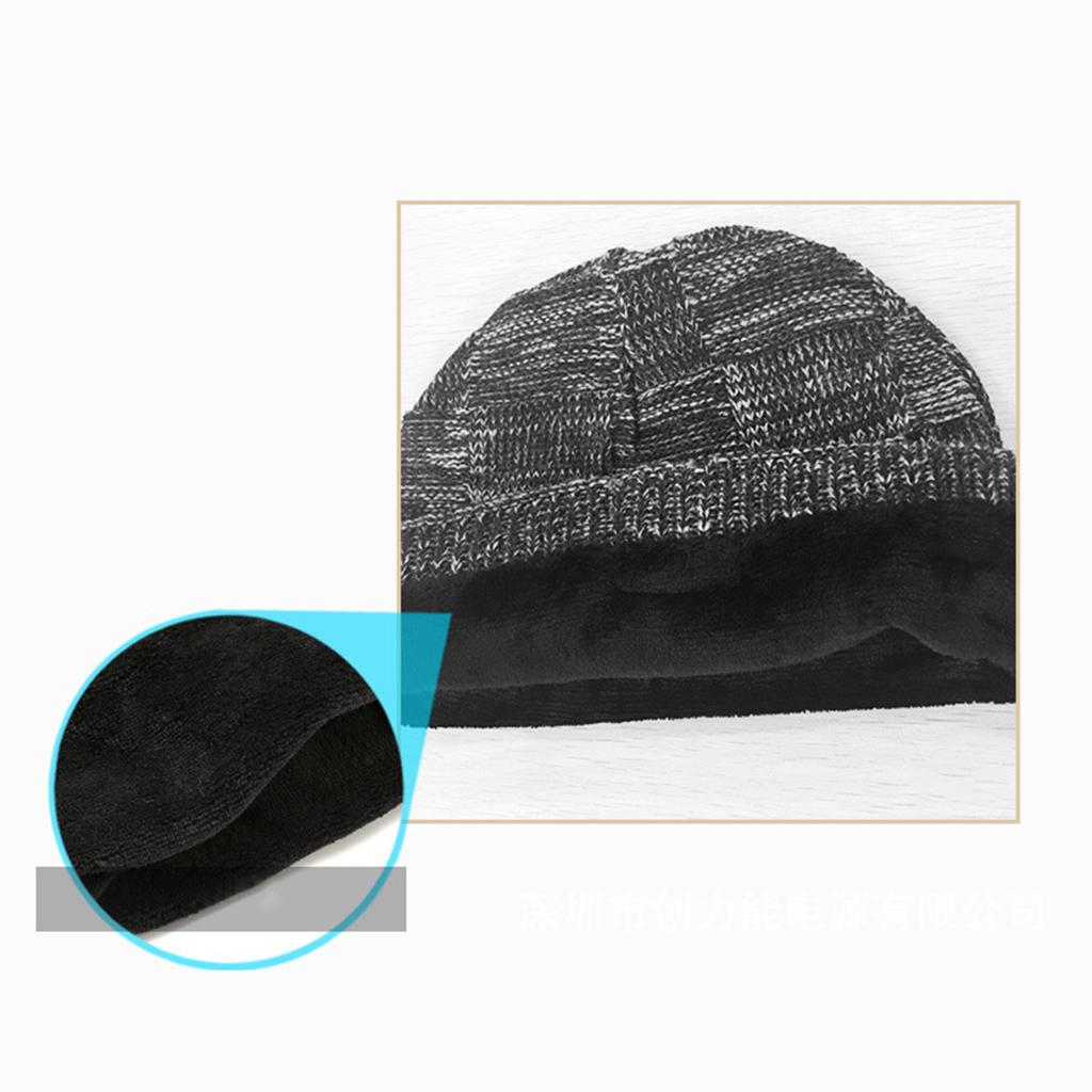Speaker Beanie Hat Warm Caps Smart Headset Headphones Wireless Bluetooth