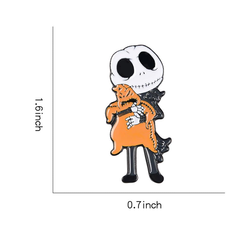 Novelty Cute Halloween Brooch Pins Lapel Pins for Clothes Bags Party Decor