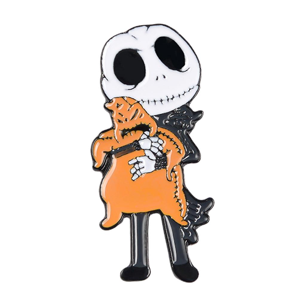 Novelty Cute Halloween Brooch Pins Lapel Pins for Clothes Bags Party Decor