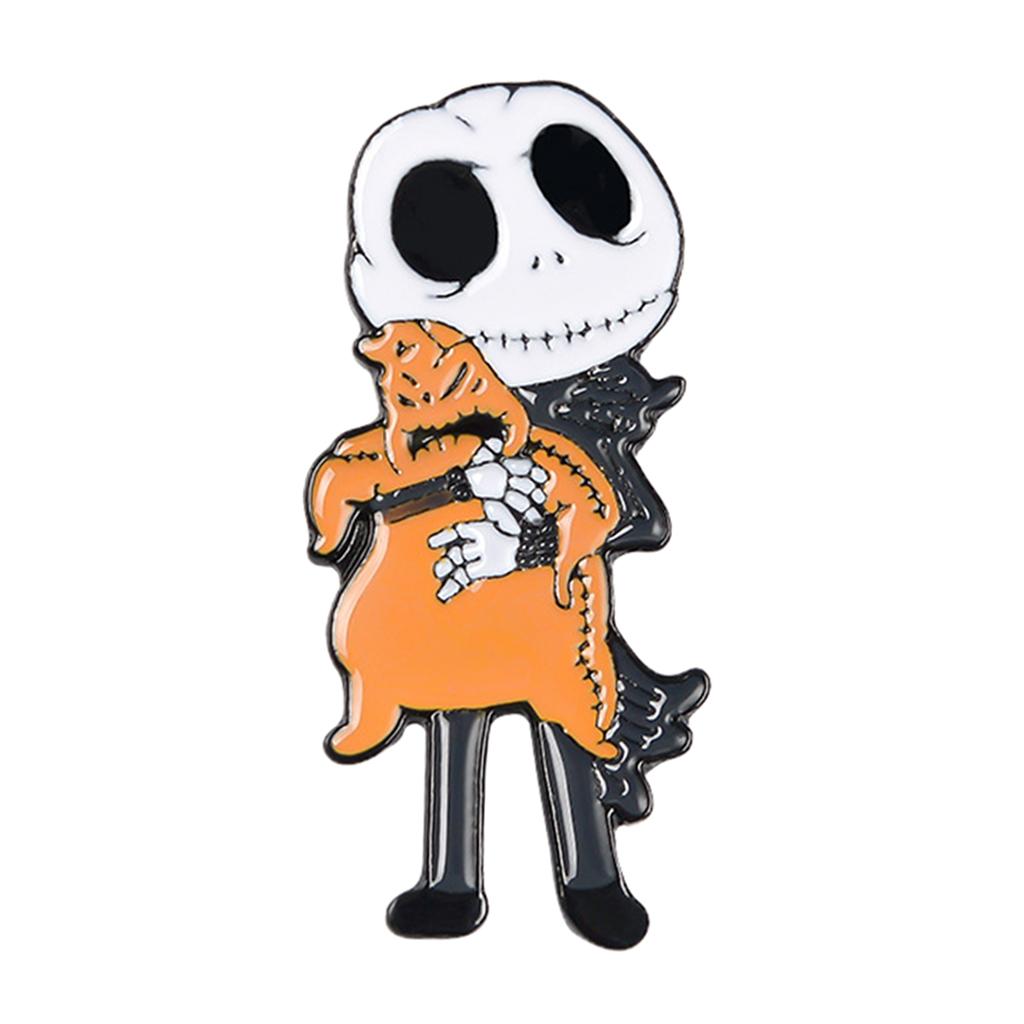 Novelty Cute Halloween Brooch Pins Lapel Pins for Clothes Bags Party Decor