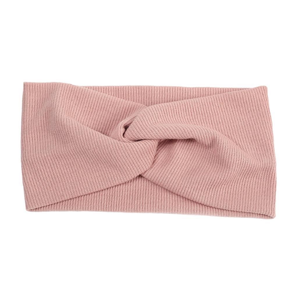 Women's Stretchy Hair Bands Girls Headwrap Bandage for Yoga Hair Accessories Pink
