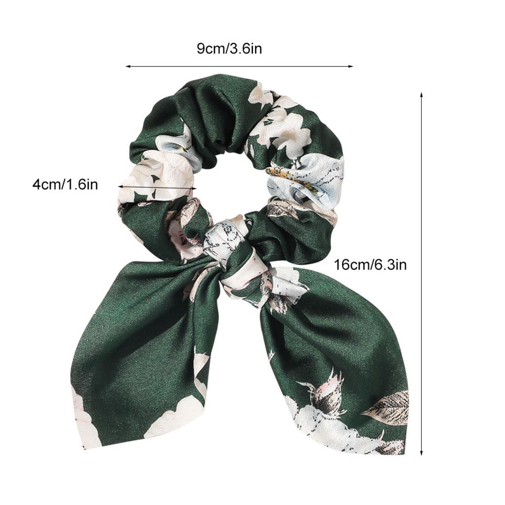 Girls Women Elastic Wig Hair Rings Curly Scrunchie Ponytail Holder Ties