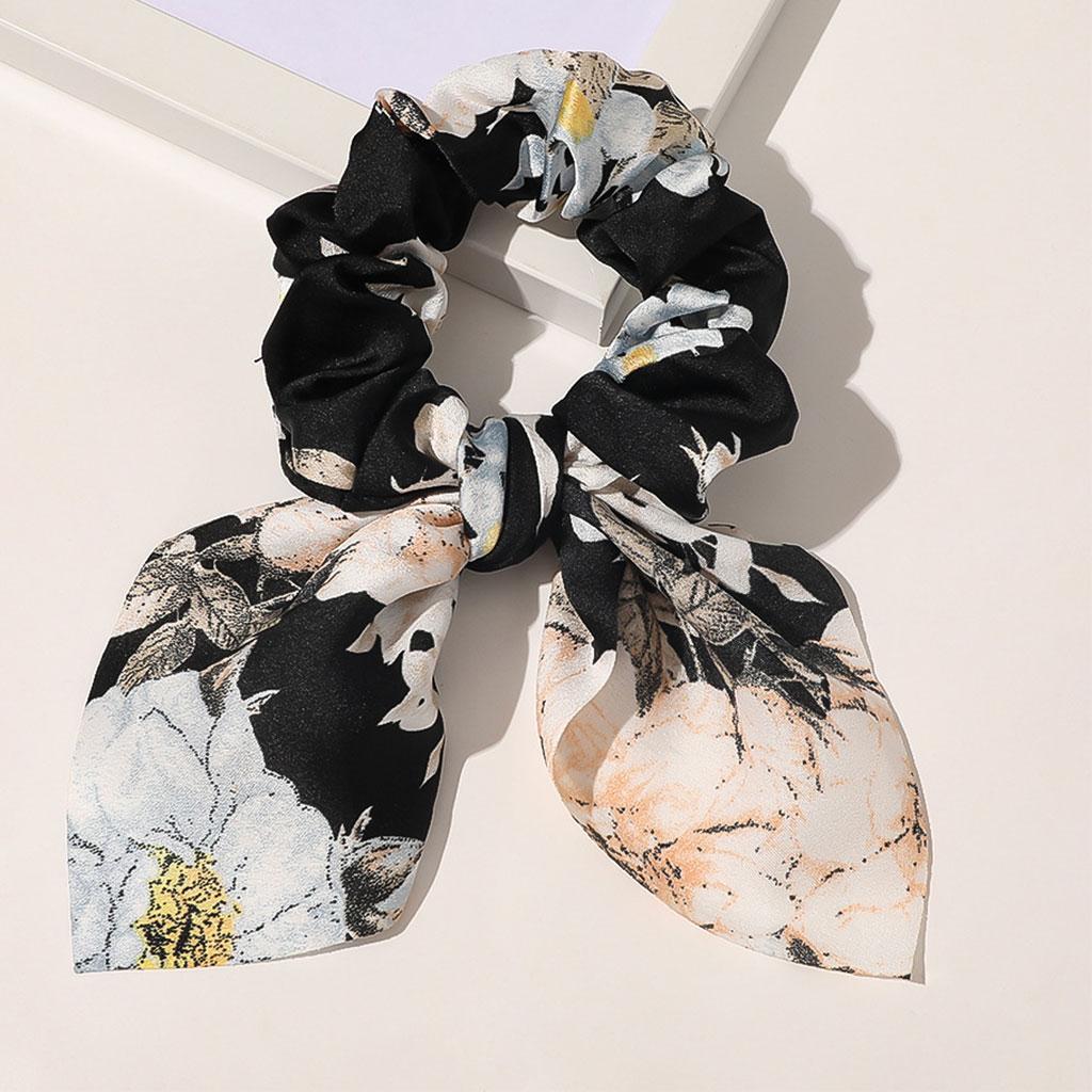 Girls Women Elastic Wig Hair Rings Curly Scrunchie Ponytail Holder Ties