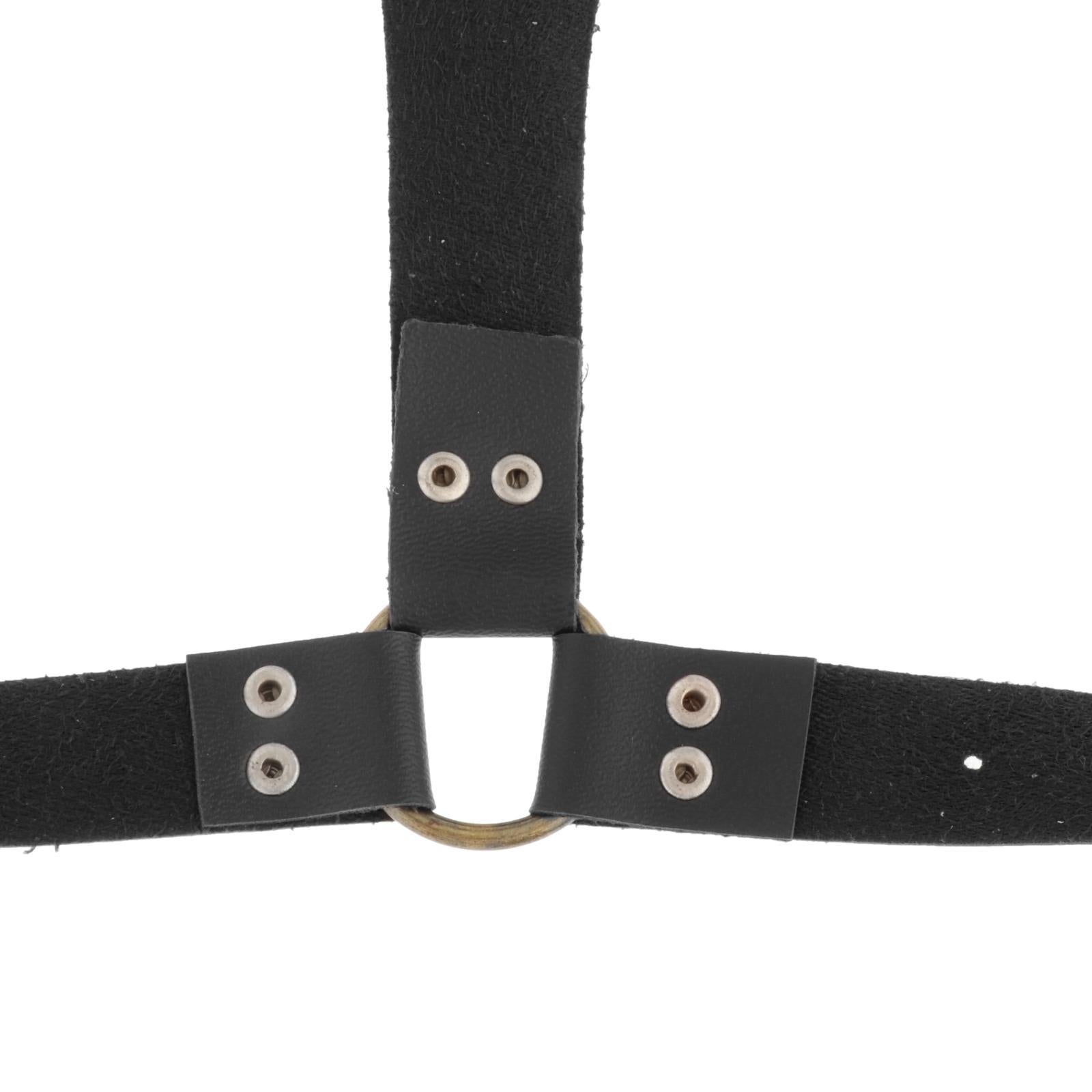 Sword Belt Back Sheath for Adult Huntsman Knight Rapier Scabbard Frog Holder Black