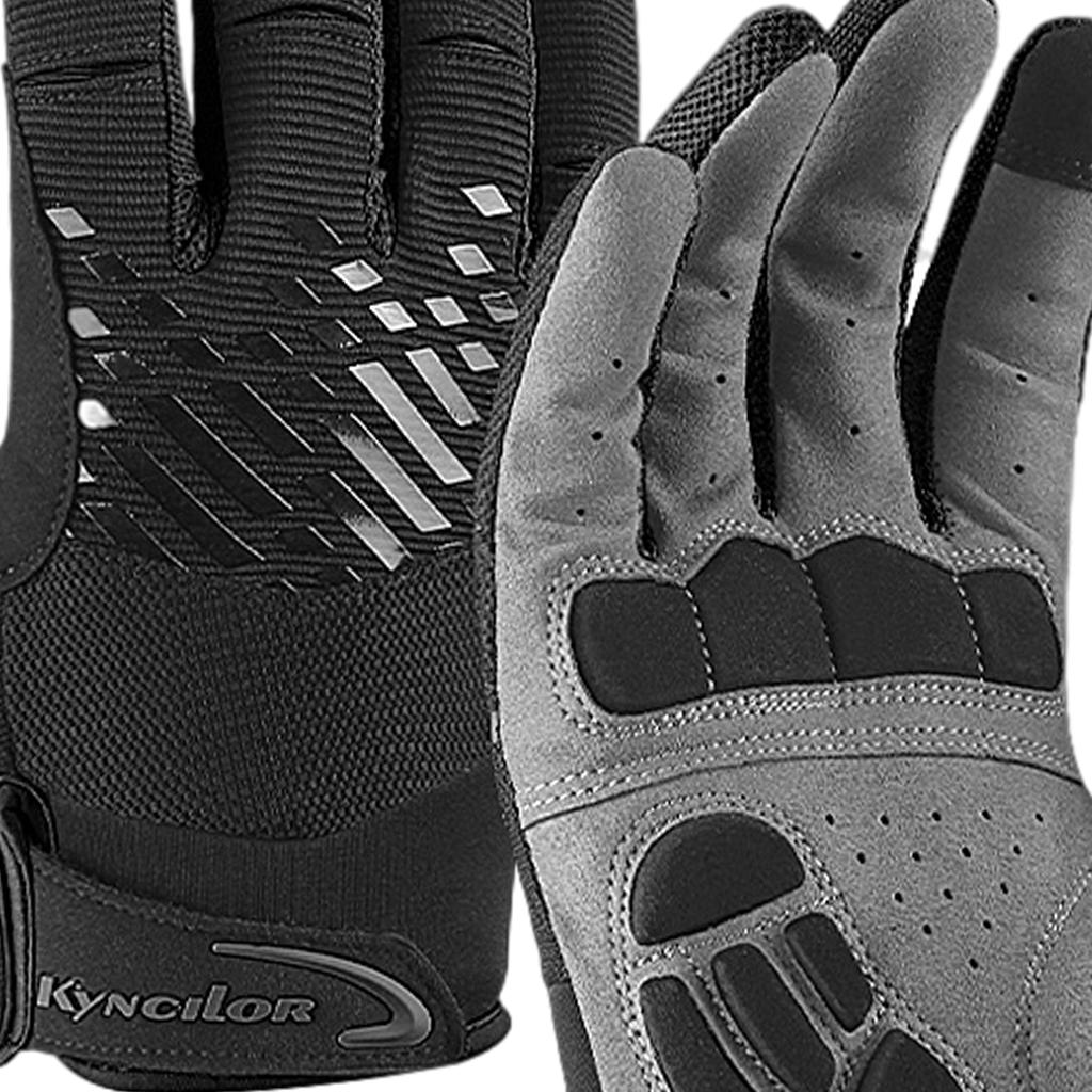 Bicycle Gloves Breathable Bike Sports Riding Equipment Mittens Black M