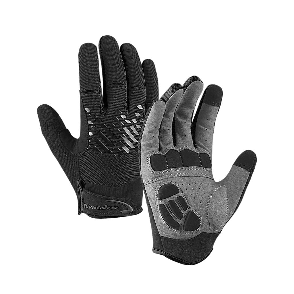 Bicycle Gloves Breathable Bike Sports Riding Equipment Mittens Black M