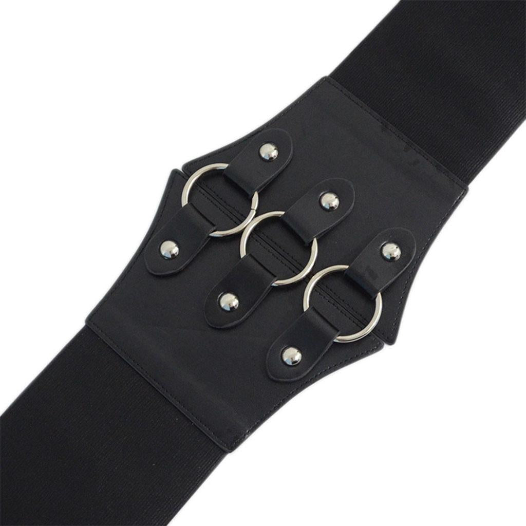 Cinch Belt Casual Women'S Steampunk Fashion Buckle for Ladies Blouse Sweater