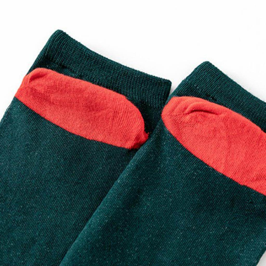 4 Pair Novelty Low Crew Socks Chrismas Short Sock Spotted Background