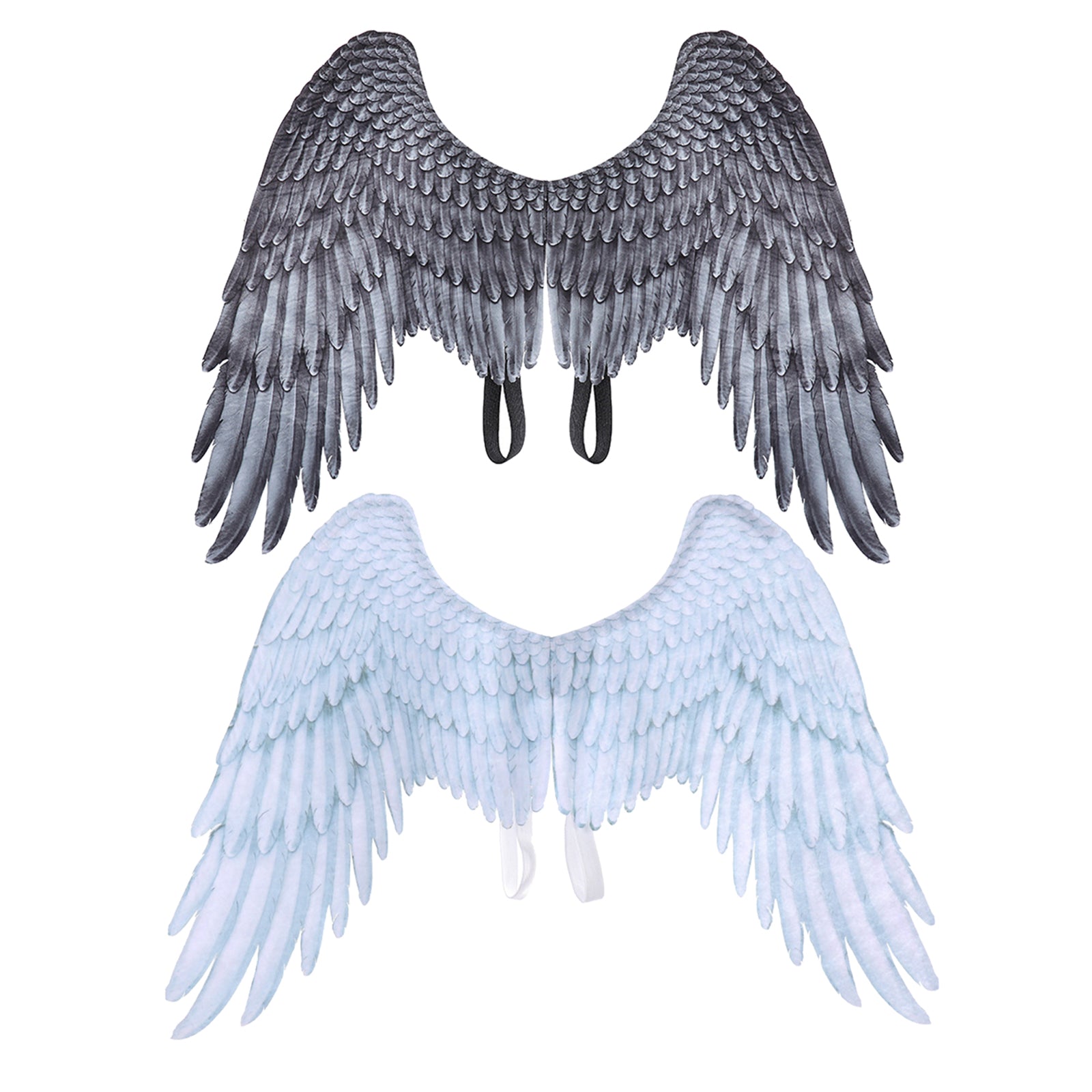 3D Kids Angel Wing for Cosplay Party Costumes Party Halloween Devil Costume White