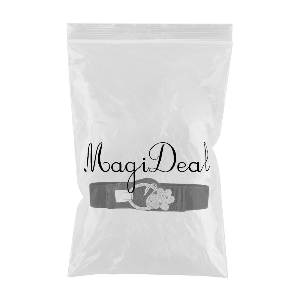 Elastic Waistband PU Leather 1 Pcs Cinch Casual for Traveling Mother Ladies EL223-4