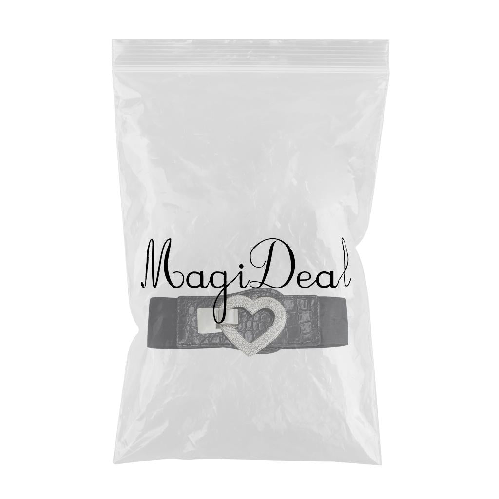 Elastic Waistband PU Leather 1 Pcs Cinch Casual for Traveling Mother Ladies EL223-6