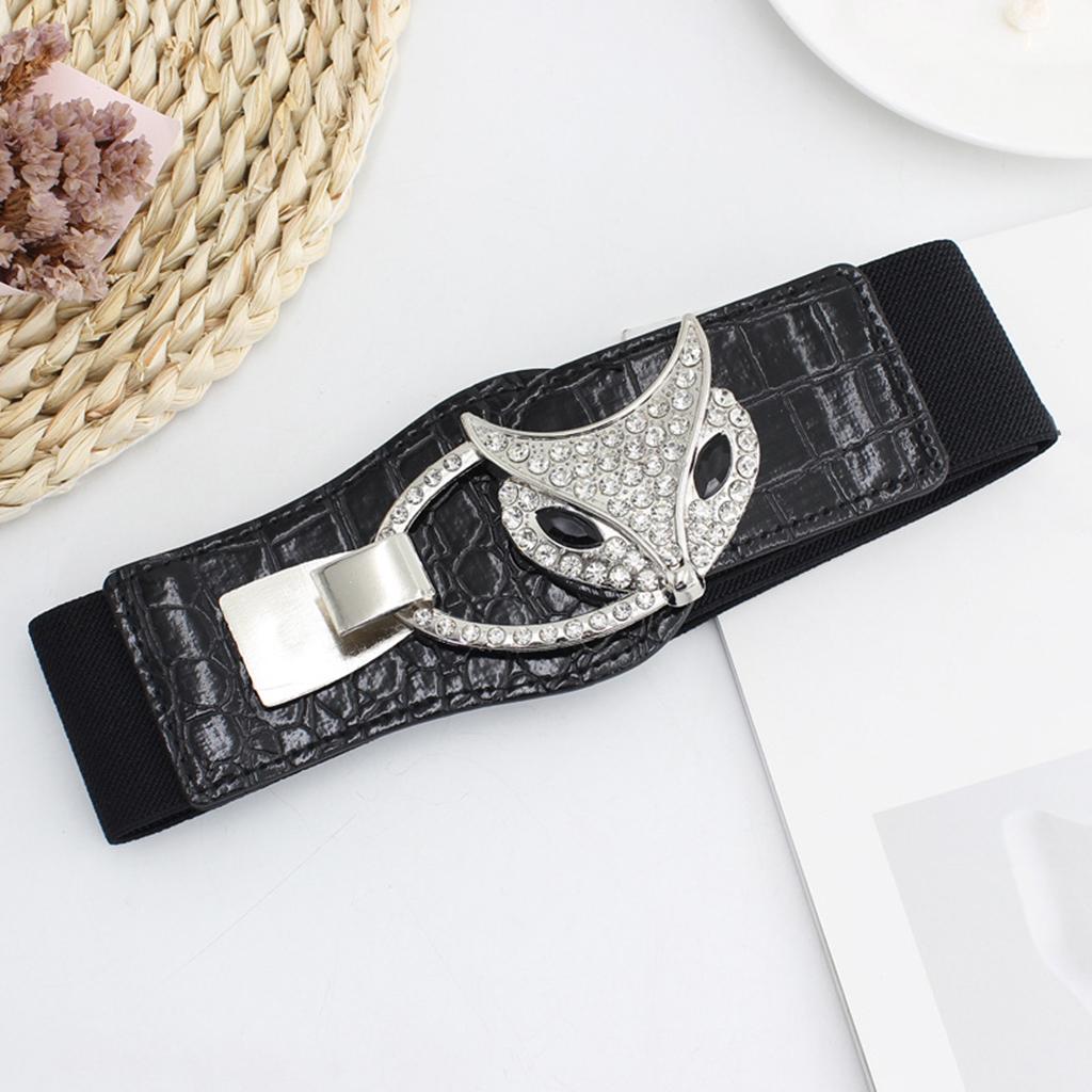 Elastic Waistband PU Leather 1 Pcs Cinch Casual for Traveling Mother Ladies EL223-7