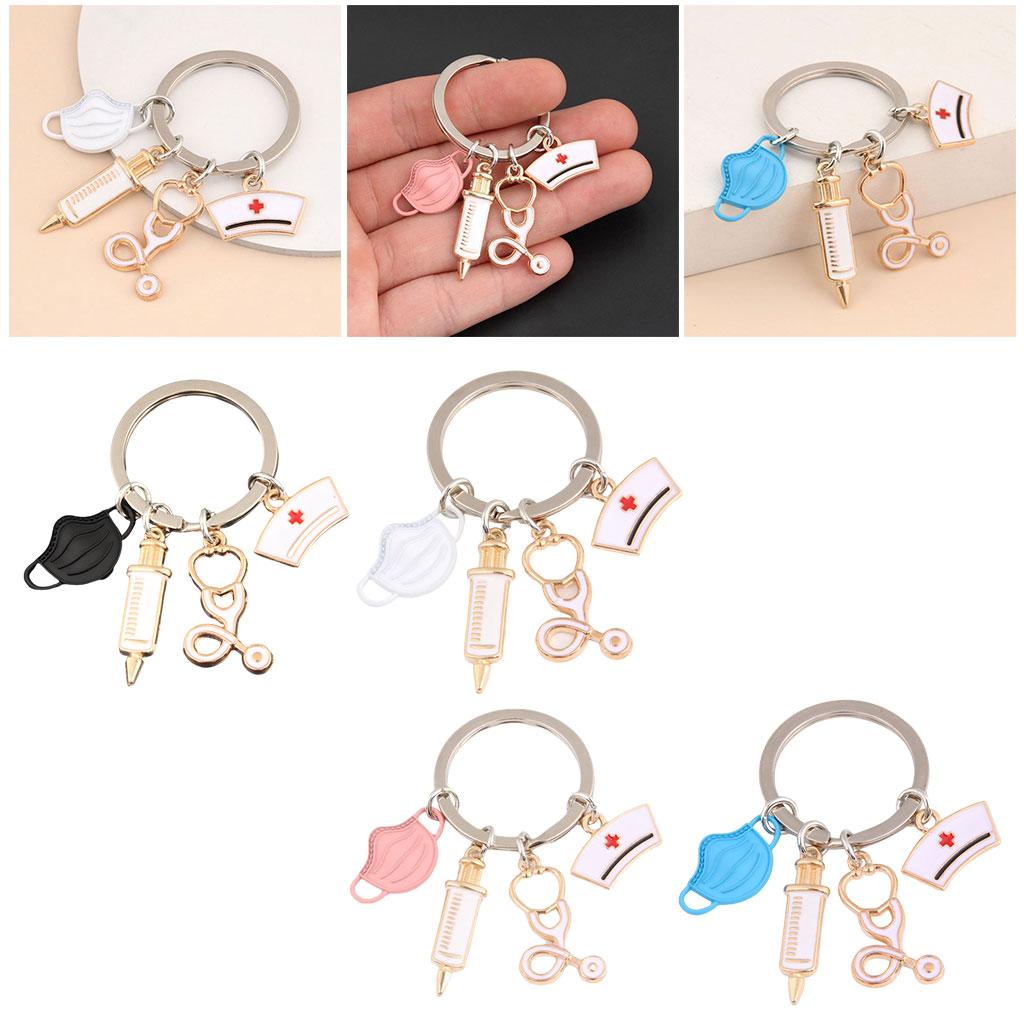 Key Chain Key Ring Car decorate Pendant Crafts Gifts pink