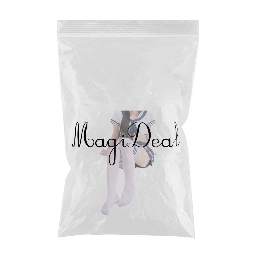 Women Knee High Tube Socks Compression Sock Women Sport Blue bars on white