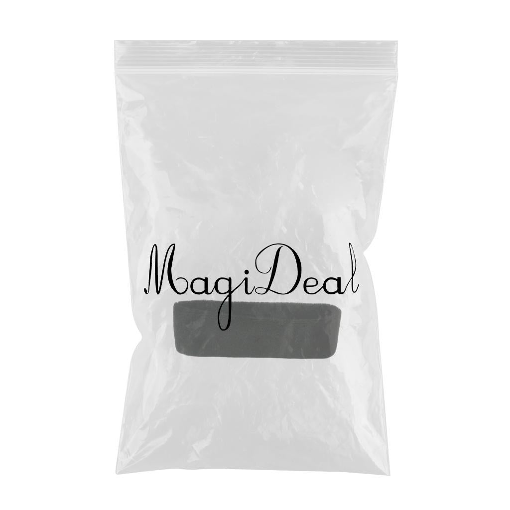Sweatbands Towel Sports Headband Thin Elastic for Washing Bath Salon Black