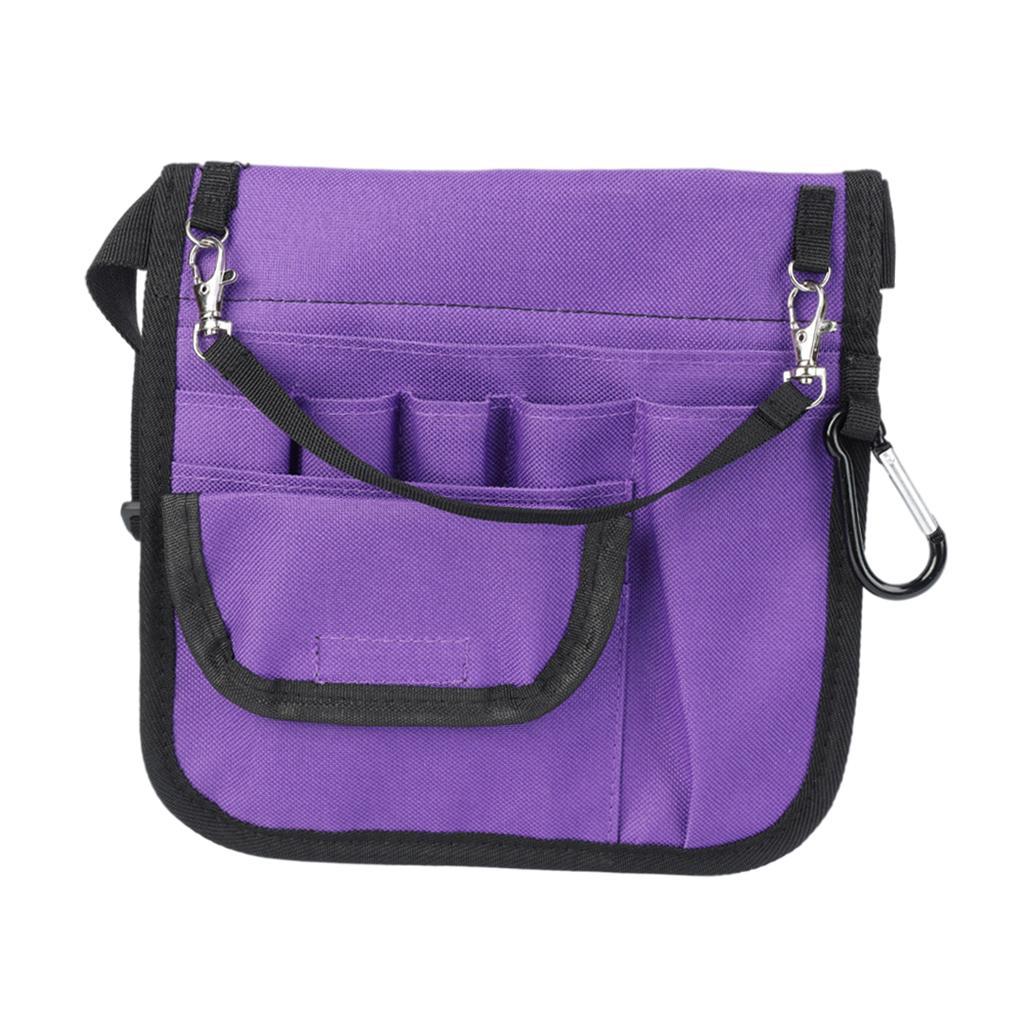 Nurse Pouch Waist Bag Pocket Quick Pick Bag Organizer Waist Bag Pouch Bag Purple