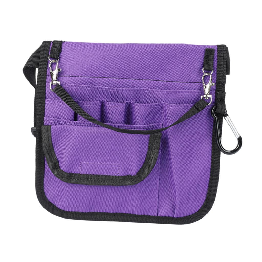 Nurse Pouch Waist Bag Pocket Quick Pick Bag Organizer Waist Bag Pouch Bag Purple