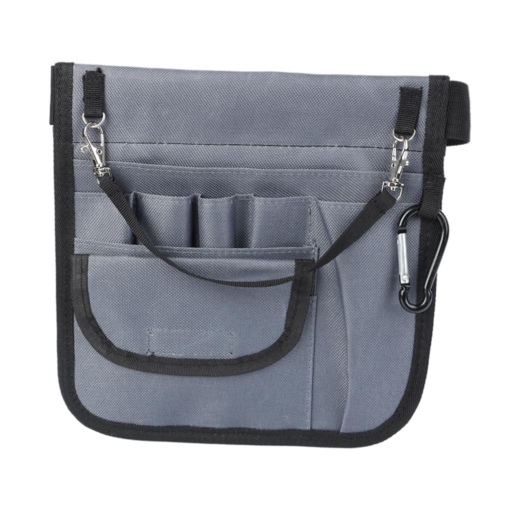 Nurse Pouch Waist Bag Pocket Quick Pick Bag Organizer Waist Bag Pouch Bag Gray