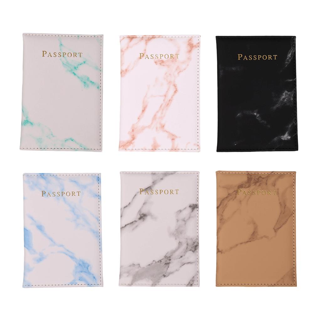 Travel Passports Holder Passport Holder Cover Wallet Case Blue